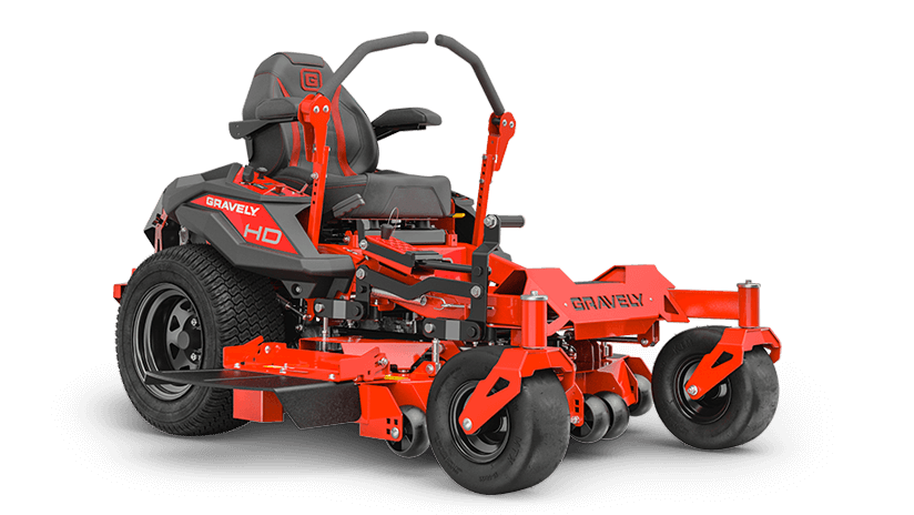 a Zero Turn Mower model of Gravely ZT HD 44" Kawasaki