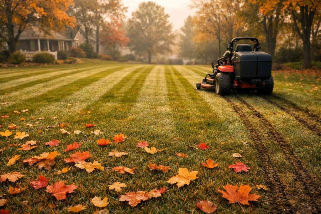 When to Stop Mowing your Lawn in the Florida Fall