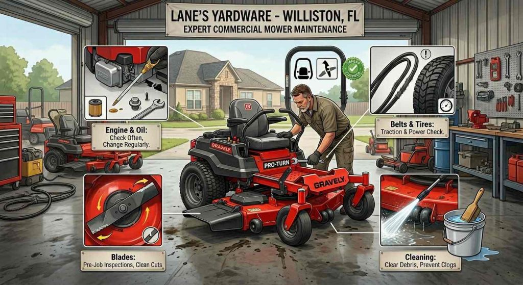Maintenance Tips for Commercial-Grade Lawn Equipment